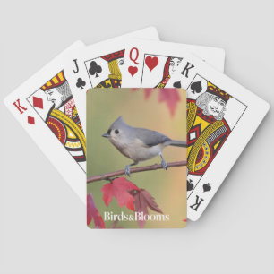 Tufted Titmice Playing Cards