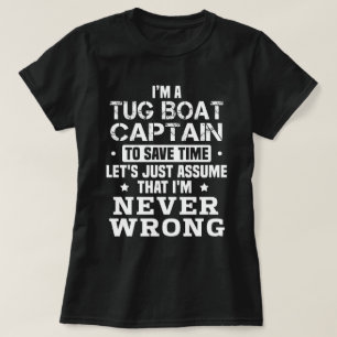 Tug Boat Captain T-Shirt