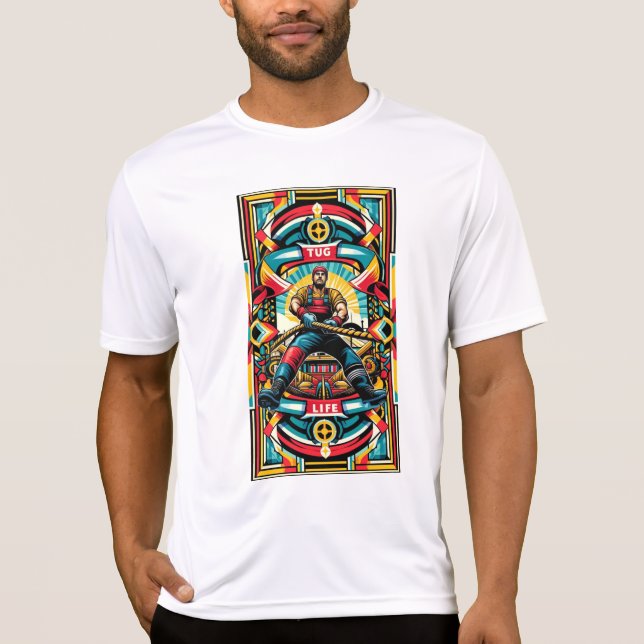 Tug Life  T-Shirt (Front)