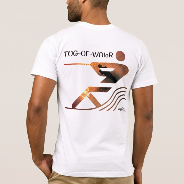 Tug-of-Water by lobodorio T-shirt (Back)