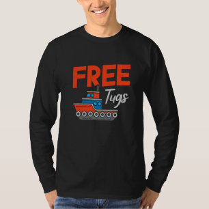 Tugboat Captain Sailing Boating  Tug Boat Owner T-Shirt