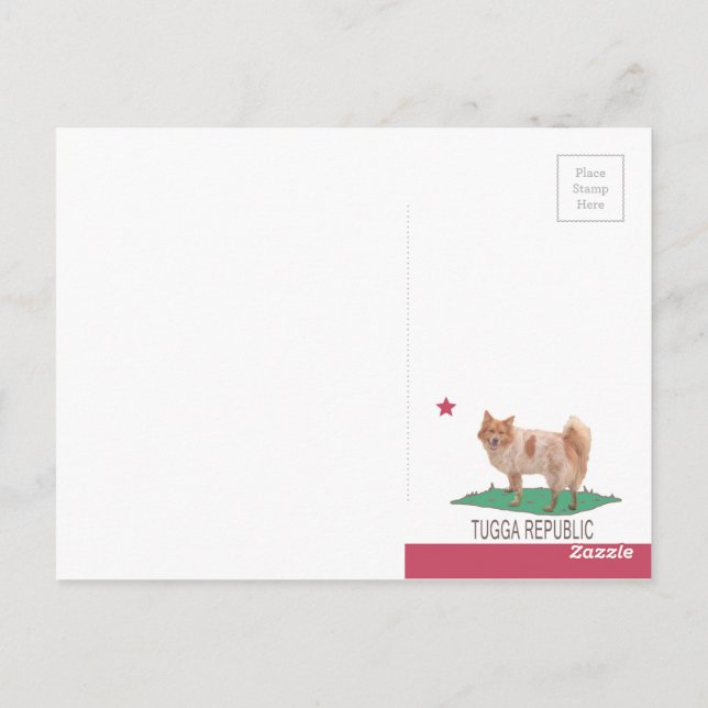 TUGGA REPUBLIC POSTCARD (Back)