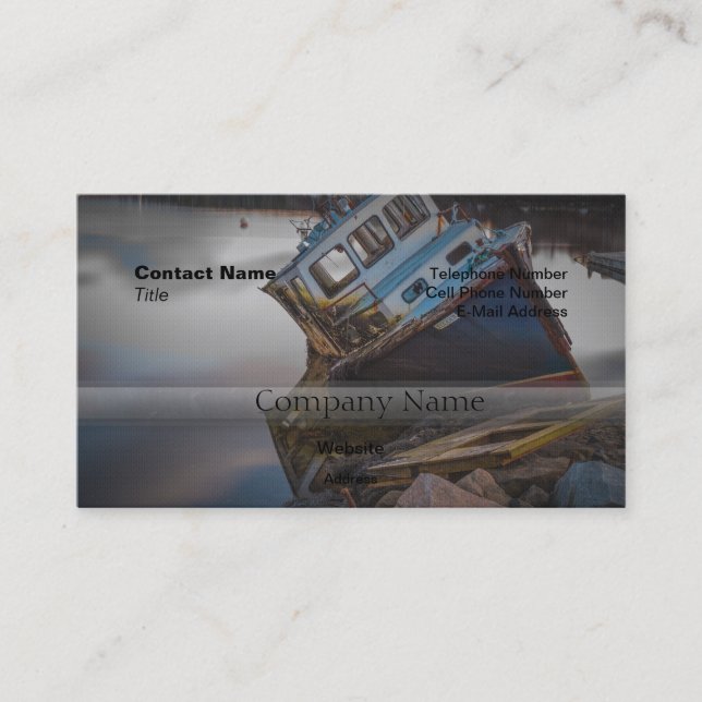 Tugger's Last Stand Business Card (Front)