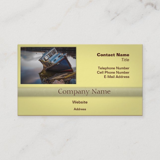 Tugger's Last Stand Business Card (Front)