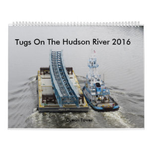 Tugs On The Hudson River 2016 Calendar