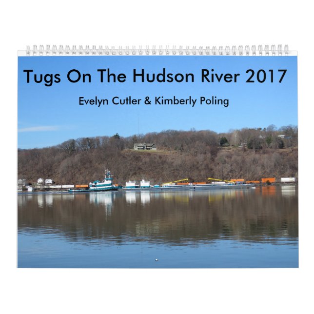 Tugs On The Hudson River 2017 Calendar (Cover)