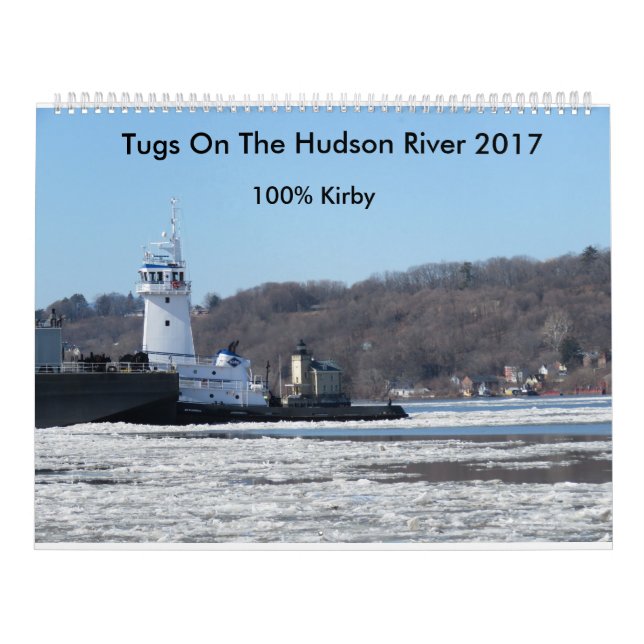 Tugs On The Hudson River 2017 Calendar (Cover)