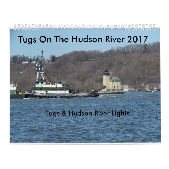 Tugs On The Hudson River 2017 Calendar (Cover)