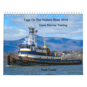 Tugs On The Hudson River 2019 Dann Marine Towing Calendar
