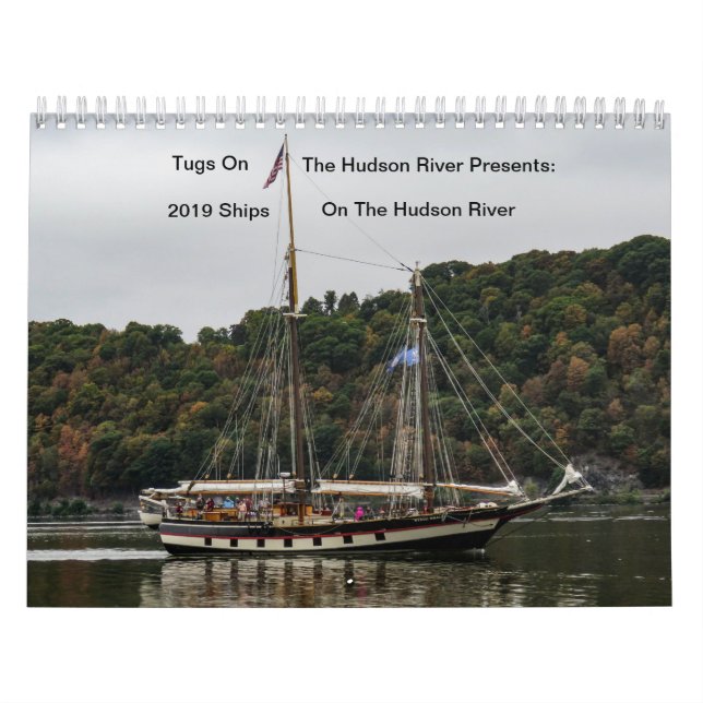 Tugs On The Hudson River 2019 Ships Calendar (Cover)