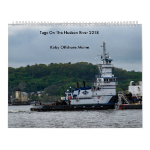 Tugs On The Hudson River---Kirby Offshore 2018 Calendar