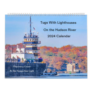 Tugs with Lighthouses 2024 Calendar