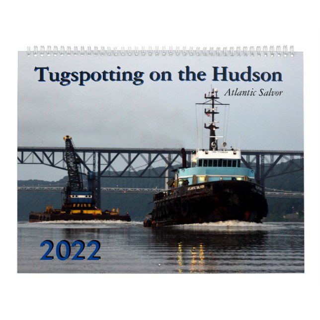 Tugspotting 2022 Atlantic Salvor! Calendar (Cover)
