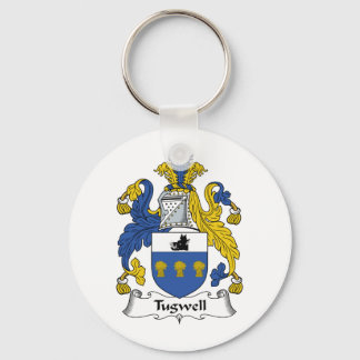Tugwell Family Crest Key Ring