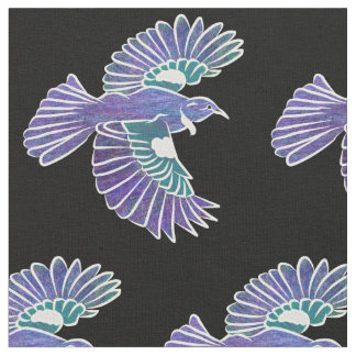 Tui Bird New Zealand Flying Fabric