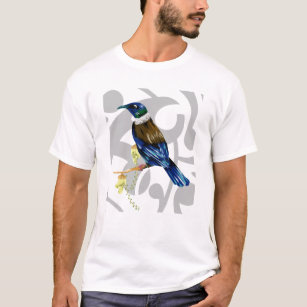 Tui New Zealand native bird T-Shirt