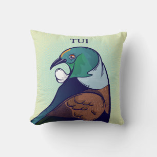 Tui Retro Halftone Cartoon style Cushion