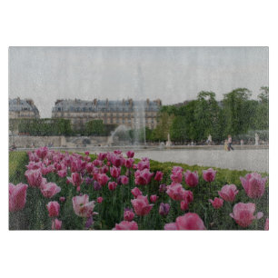 Tuileries Garden in bloom Cutting Board