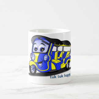 tuk tuk happy coffee mug