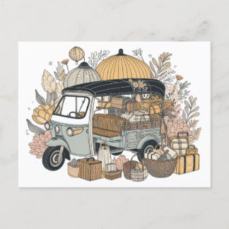 Tuk Tuk Postcard