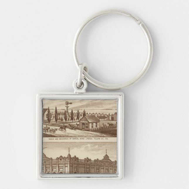 Tulare Co Bank Key Ring (Front)