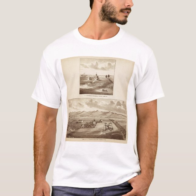 Tulare Co ranch, station T-Shirt (Front)
