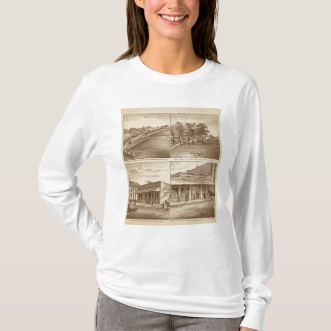 Tulare Co ranches, offices T-Shirt (Front)