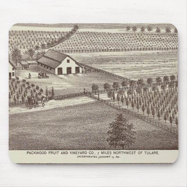 Tulare farms mouse pad (Front)