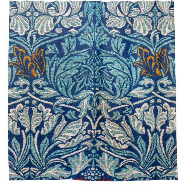 Tulip And Rose (1890) By William Morris Shower Curtain (Front)
