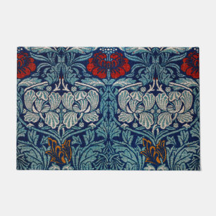Tulip and Rose, William Morris Doormat
