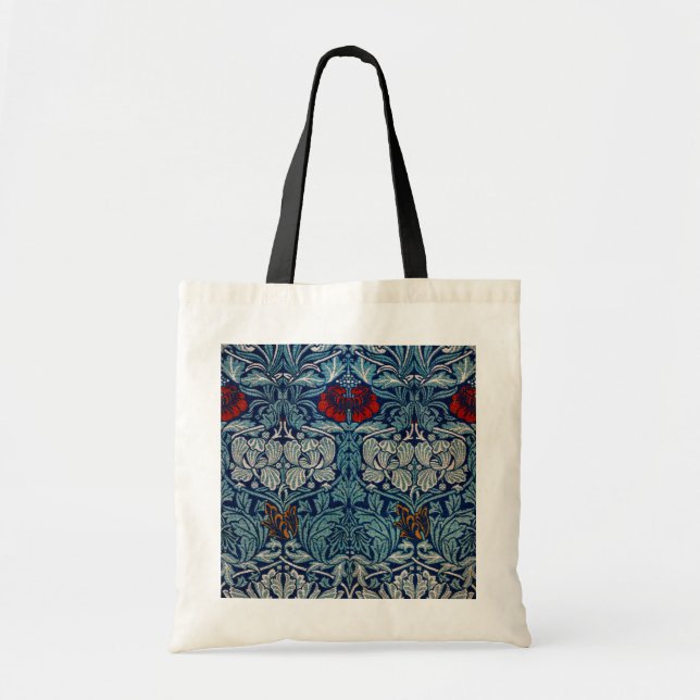 Tulip and Rose, William Morris Tote Bag (Front)