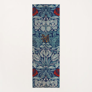 Tulip and Rose, William Morris Yoga Mat