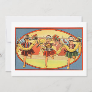 Tulip and Wooden Shoes Invitation