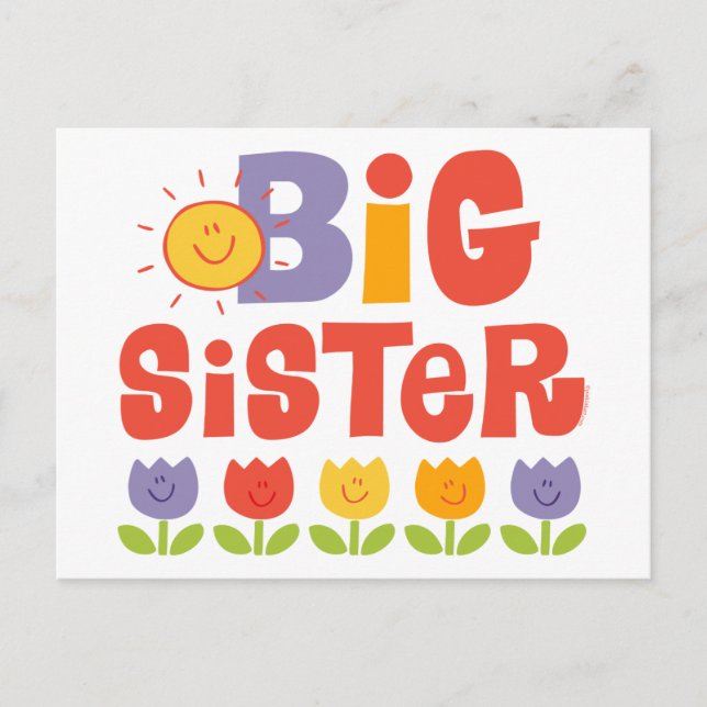 Tulip Big Sister Postcard (Front)