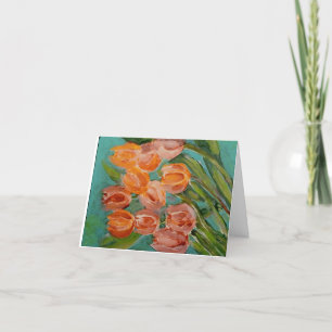 Tulip Bunch Thank You Card