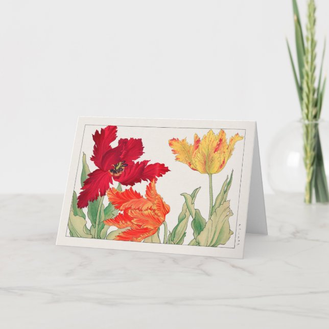 Tulip by Tanigami Konan Card (Front)