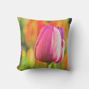 Tulip Collage Outdoor Cushion
