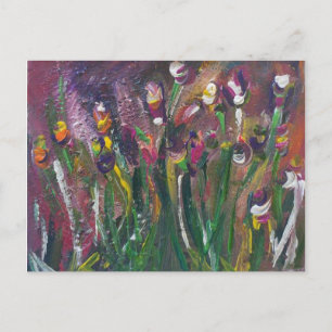 Tulip Colourful Postcard