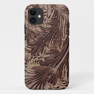 Tulip design printing block, 1875 (carved wood) Case-Mate iPhone case