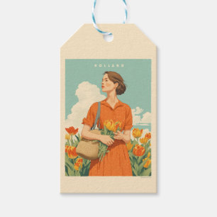 Tulip Dreams in Holland Gift Tags