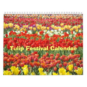 Tulip Festival Calendars Office Holiday gifts