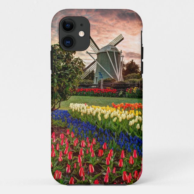 Tulip Festival Case-Mate iPhone Case (Back)