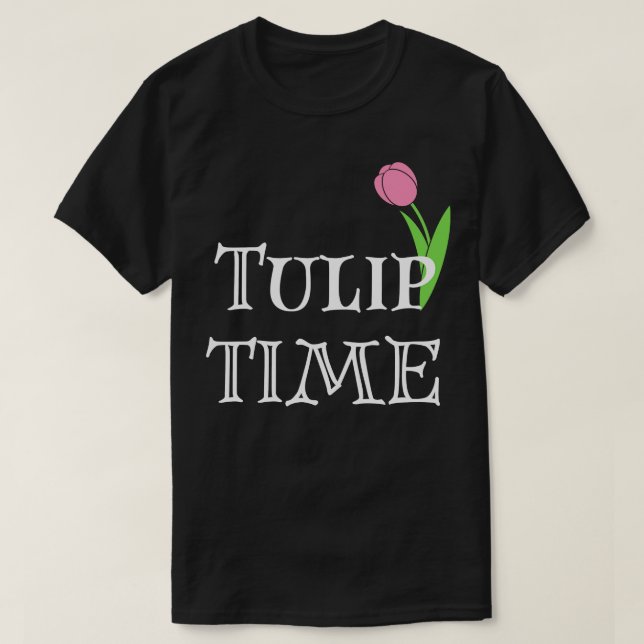 Tulip Festival Pella Iowa TShirt 1 (Design Front)