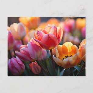 Tulip Field Postcard