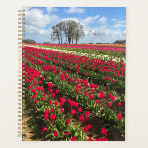 Tulip Field with Kite, Oregon Planner