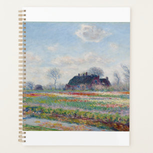 Tulip Fields at Sassenheim by Claude Monet Planner