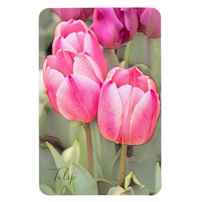 Tulip [Flex Photo Magnet] Magnet (Vertical)