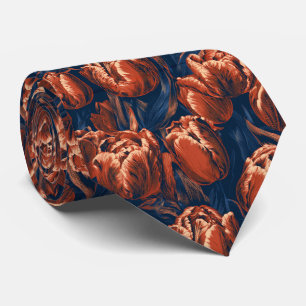 Tulip Floral Businessman Professional Tie