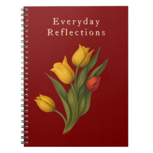 Tulip Floral Notebook Nature Journal for Writing