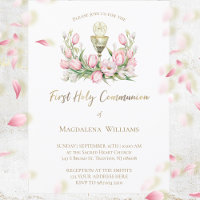tulip flowers | First Communion